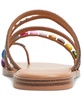 Women's Lindya Embellished Strappy Toe-Loop Flat Sandals