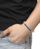 EFFY® Men's London Blue Topaz (2-1/4 ct. t.w.) Bracelet in Sterling Silver
