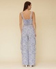 Women's Floral Print Lace-Trim Square-Neck Corset Top &  Floral Print Wide-Leg Cargo Pants