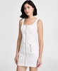 Women's Sleeveless Sweetheart Cargo Mini Dress, Exclusively at Macy's