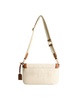 Lurex Linen Long Flap Crossbody