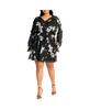 Plus Size Amira Print Dress