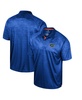 Men's Royal Florida Gators Honeycomb Raglan Polo Shirt