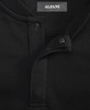 Baseball-Collar Long Sleeve Quarter-Snap Pullover 