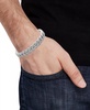 Men's Miami Cuban Link Cubic Zirconia Bracelet in Gold-Tone Ion-Plated Stainless Steel