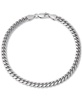 Men's Cuban Link Bracelet in 18k Gold-plated Sterling Silver & Sterling Silver