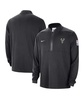 Men's Black Milwaukee Bucks 2023/24 Authentic Performance Half-Zip Jacket