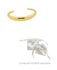 Gold Tarnish Resistant Gold Dome Cuff Bracelet