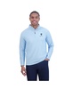 Men's Solid Pique Quarter Zip Sweatshirt