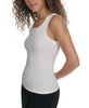 Women's Cotton-Blend Ribbed Racerback Tank Top