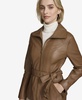 Women's Tatum Belted Leather Jacket
