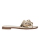 Women's Finey Square Toe Slip-On Flat Sandals