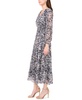 Women's V-Neck Smocked-Waist Tiered Maxi Dress