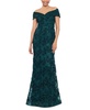 Off-The-Shoulder Lace Gown