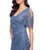 Women's Sequinned-Lace Cold-Shoulder Gown