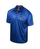 Men's Royal Florida Gators Honeycomb Raglan Polo Shirt