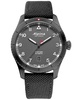 Men's Swiss Automatic Startimer Pilot Gray Rubber Strap Watch 41mm