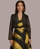 Women's Open-Front Long-Sleeve Shrug 