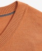 Men's Long-Sleeve V-Neck Merino Sweater, Created for Macy's