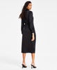 Women's Satin Tie-Front Dress, Exclusively at Macy's