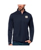 Men's Navy Notre Dame Fighting Irish Tribute Quarter-Zip Top