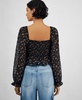 Women's Tie-Front Woven Top, Exclusively at Macy's