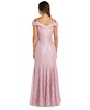 Off-The-Shoulder Lace Gown