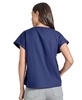 Women's Short Sleeve Button Detail Top