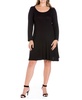 Plus Size Flared Dress