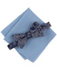 Men's Darlington Floral Bow Tie & Solid Pocket Square Set, Created for Macy's