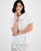 Women's Cotton Printed-Graphic Tee, Exclusively at Macy's
