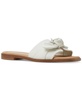 Women's Lavinia Knot-Trim Slide Flat Sandals
