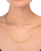 18" Nonna Link Chain Collar Necklace (2-9/10mm) in 14k Gold