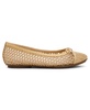 Women's Luci Raffia Cap Toe Ballet Flats