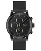 Men's Replay Ionic Plated Black Stainless Steel Mesh Bracelet Watch, 44mm
