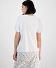 Women's Cotton Printed-Graphic Tee, Exclusively at Macy's