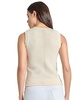 Women's Roll-Neck Sleeveless Sweater