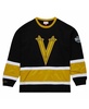 Men's Black, Gold Vegas Golden Knights 2024 NHL Winter Classic Satin Insert Fleece Pullover Sweatshirt