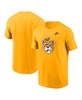 Men's Gold LSU Tigers Legacy Alternate Logo T-Shirt