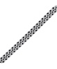 Men's Classic Curb Chain Bracelet in Blue-Plated Stainless Steel