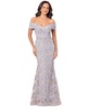 Women's Off-The-Shoulder Lace Gown