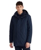 Men's Altair Mid Length Parka with Welded Detail and Detachable Hood