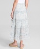 Women's Floral Tiered Pull-On Maxi Skirt, Exclusively at Macy's