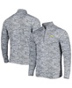 Men's Gray Los Angeles Chargers Brigade Quarter-Zip Sweatshirt