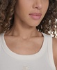 Women's Cotton-Blend Ribbed Racerback Tank Top