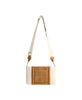 Woven Flap Crossbody Bag