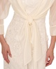 Women's Tie-Front Wrap Bolero Jacket