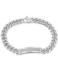 Men's Diamond (1/2 ct. t.w.) ID Bracelet in Sterling Silver (Also in 14k  Gold Over Silver)