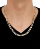 Curb Link 22" Chain Necklace (7mm) in Sterling Silver