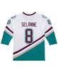 Men's Teemu Selanne White Anaheim Ducks 1996-97 Power Play Jersey
